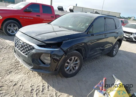 2020 Hyundai Santa Fe Se из США, поврежденный, VIN 5NMS23AD7LH152528